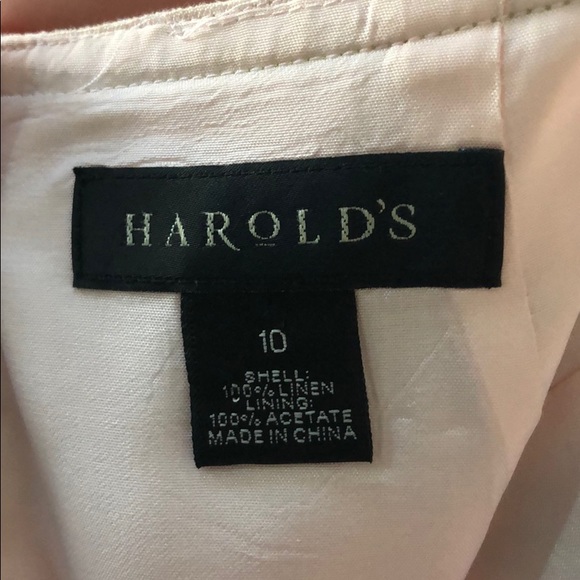 HAROLD’s Palm tree print linen skirt - Picture 4 of 5